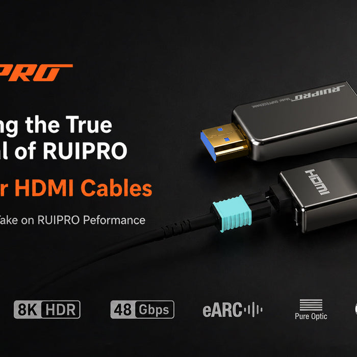 A Professional’s Take: Unlocking the True Potential of RUIPRO Full Fiber HDMI Cables