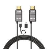RUIPRO 8K Armored Full Fiber Optic HDMI 2.1 Cable, 48Gbps, 8K@60Hz / 4K@120Hz