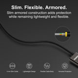 RUIPRO 8K Armored Full Fiber Optic HDMI 2.1 Cable, 48Gbps, 8K@60Hz / 4K@120Hz