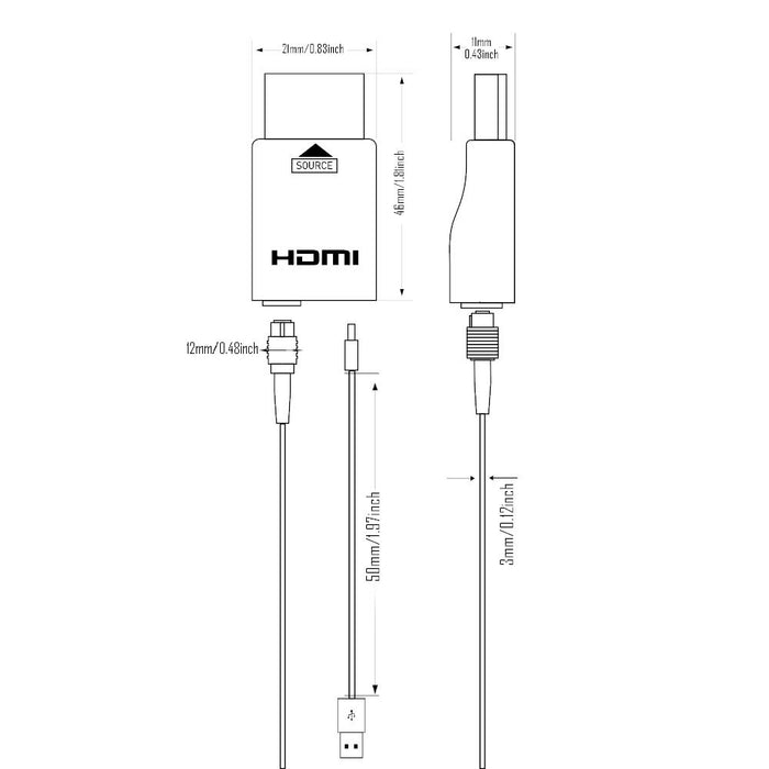 RUIPRO 8K Detachable Pure Fiber Optic Armored HDMI 2.1 Cable, Ultra High Speed 48Gbps, Support 8K@60Hz 4K@120Hz, Dynamic HDR, eARC, Compatible with PS5/Xbox/HDTV/Blu-ray/Monitor/Projector