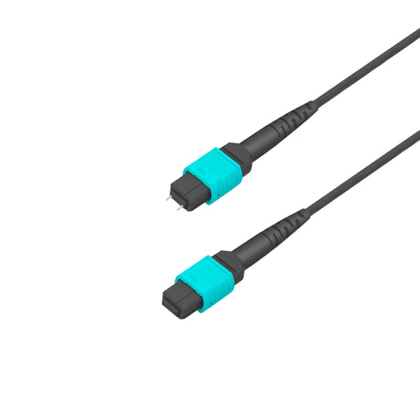 RUIPRO 7-core OM3 armored MPO fiber optic cable, Type A polarity, compatible with RUIPRO 8K full fiber HDMI extension systems.