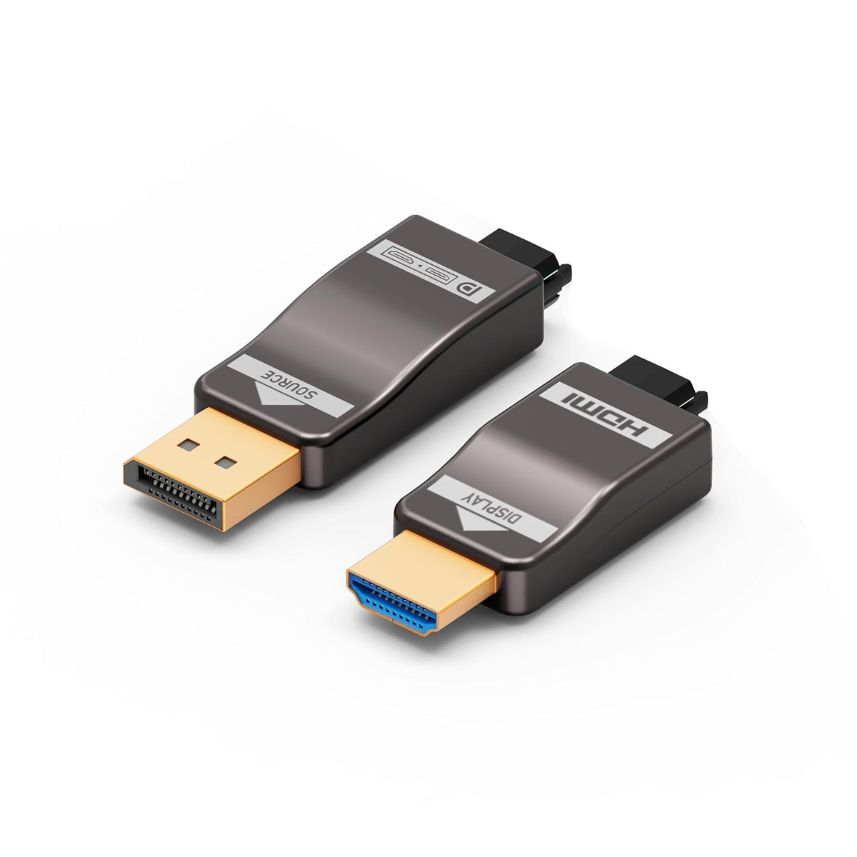 Displayport Rx Controller 8K Full Fiber Optic DisplayPort to HDMI Detachable Modules (Tx & Rx Pa ...
