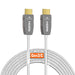 RUIPRO 8K Fiber Optic HDMI 2.1b Certified Gen3/C Cable with gold-plated connectors, ultra high speed 48Gbps for 8K60Hz and 4K120Hz displays.