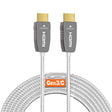 RUIPRO 8K Fiber Optic HDMI 2.1b Certified Gen3/C Cable with gold-plated connectors, ultra high speed 48Gbps for 8K60Hz and 4K120Hz displays