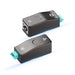RUIPRO active RJ45 to MPO fiber Ethernet module pair with compact detachable design