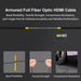 Armored full fiber optic HDMI cable with stainless steel protection providing bend flexibility, tensile strength, compression resistance, and tangle-free performance.