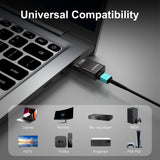 Universal compatibility HDMI 2.1 cable works with PS5, Xbox, Blu-ray players, gaming PCs, monitors, TVs, and projectors.